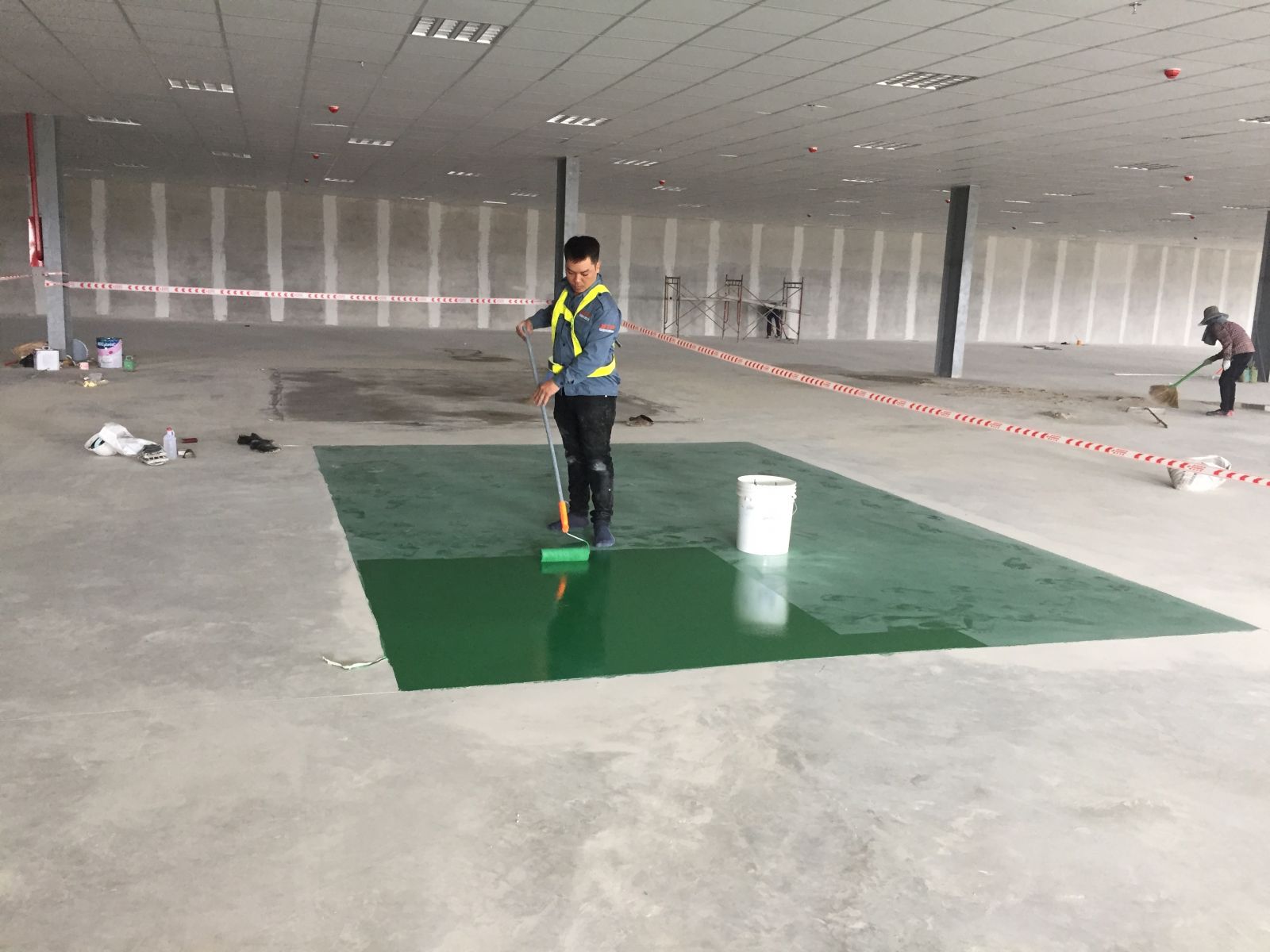 Các loại sơn nền nhà xưởng